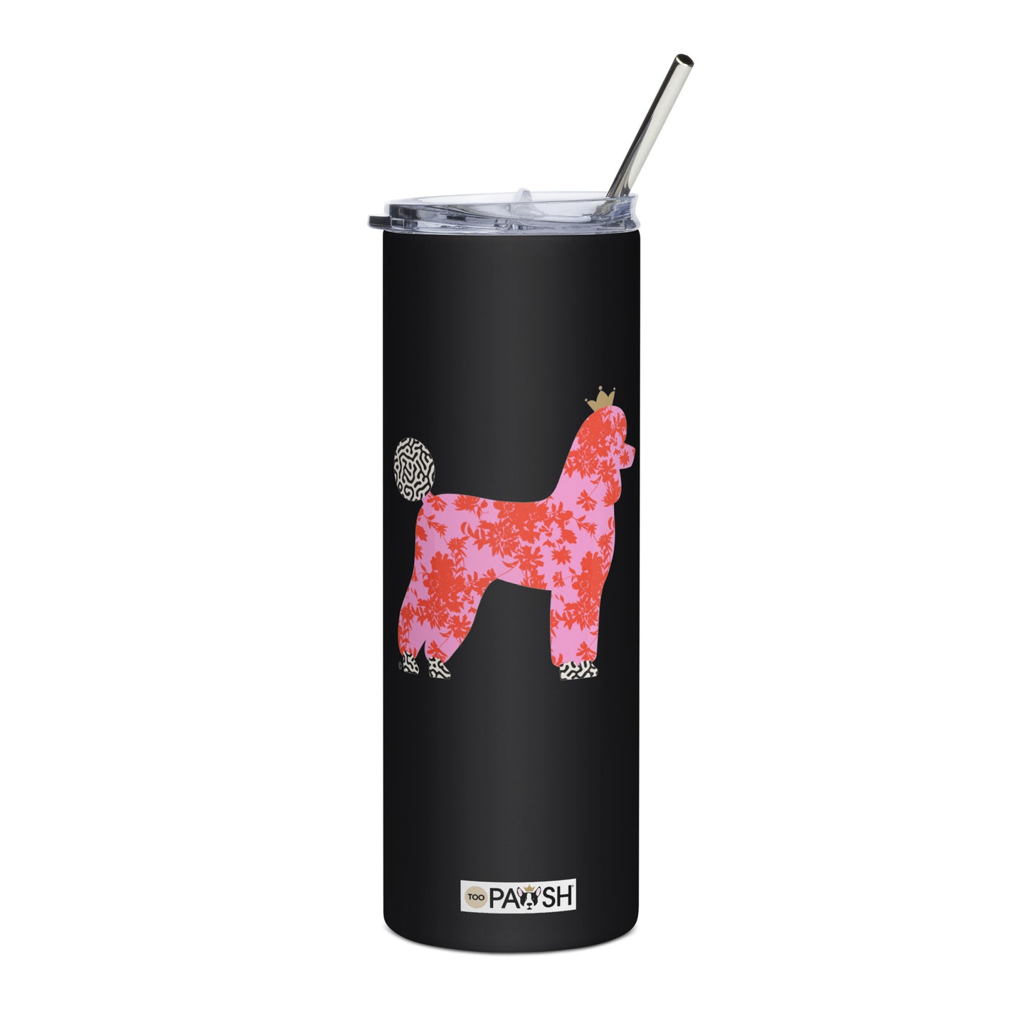 Poodle Stainless steel tumbler