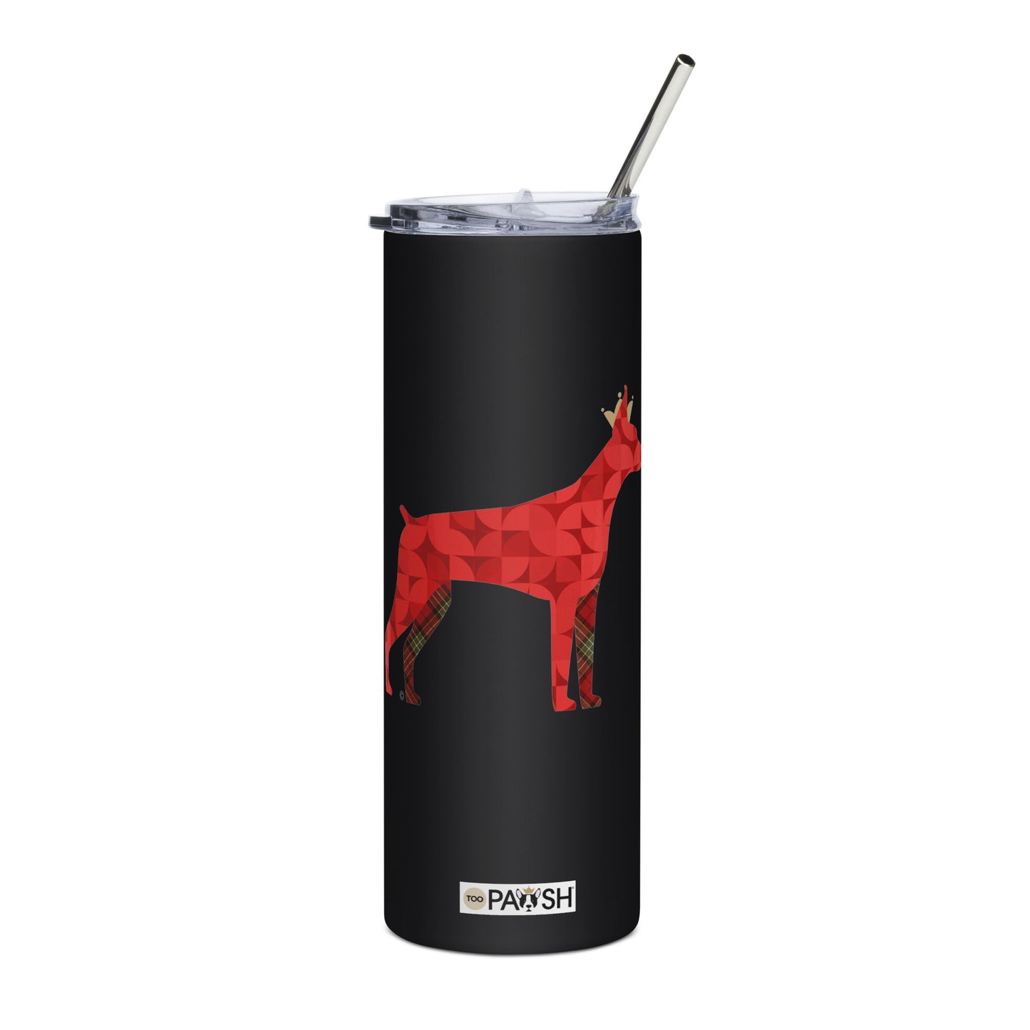 Doberman Stainless steel tumbler