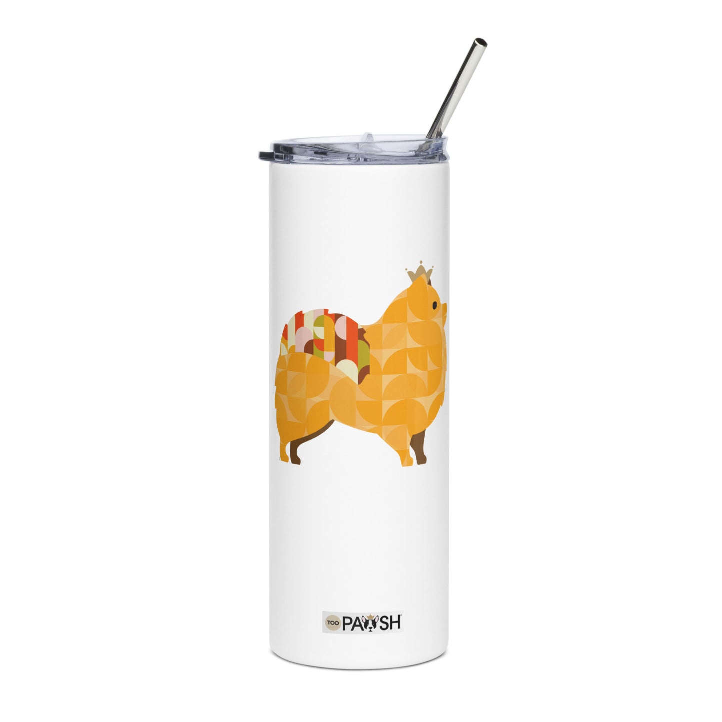 Pomeranian Stainless steel tumbler