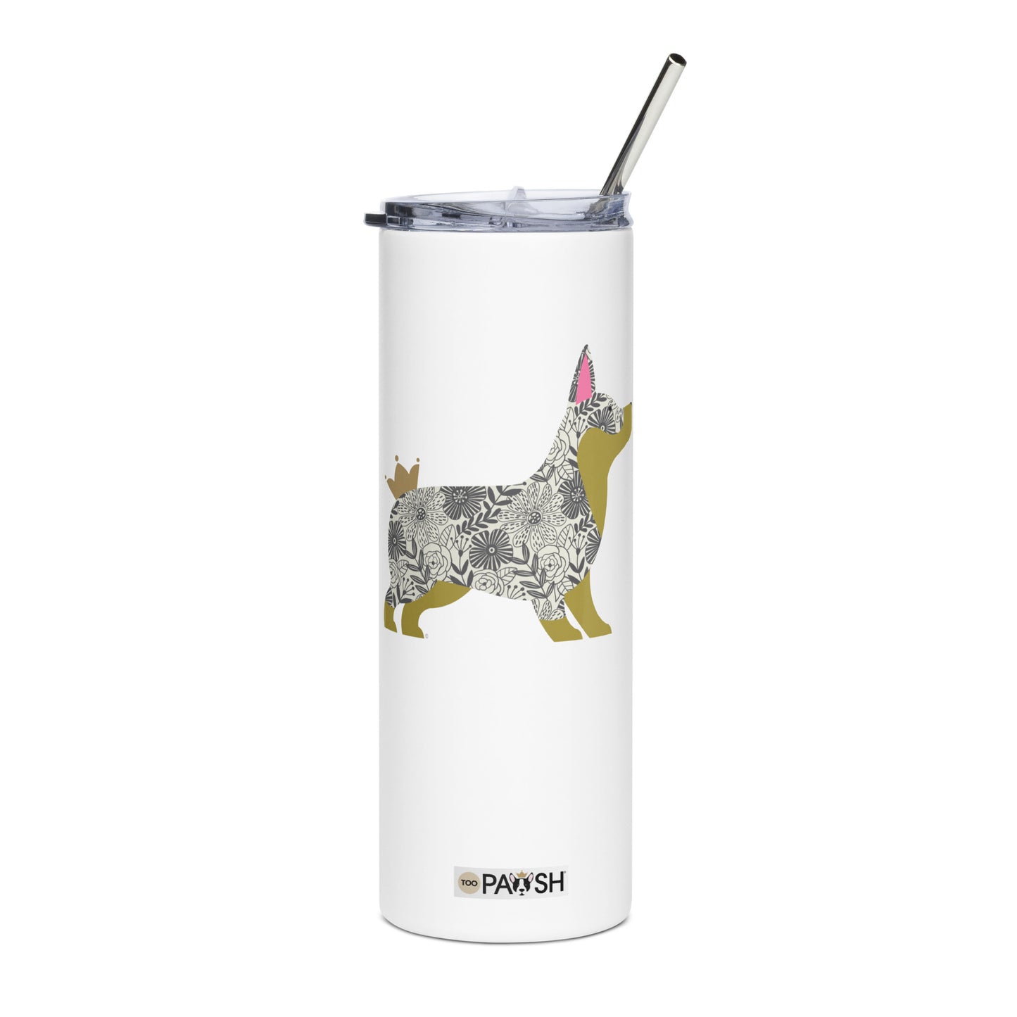 Corgi Stainless steel tumbler