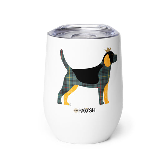 Beagle Wine tumbler