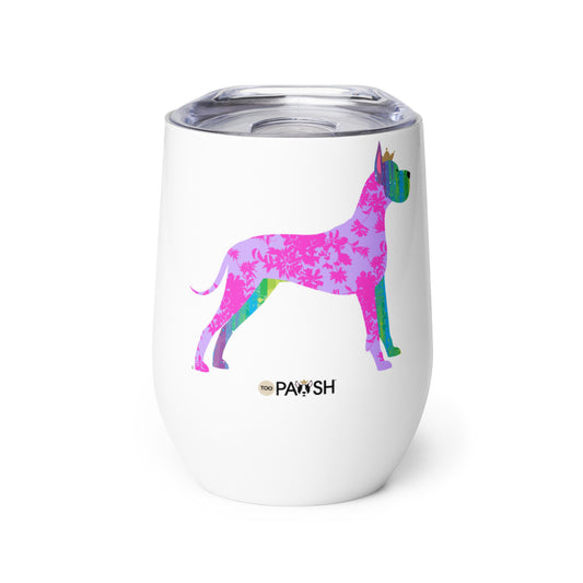 Great Dane Wine tumbler