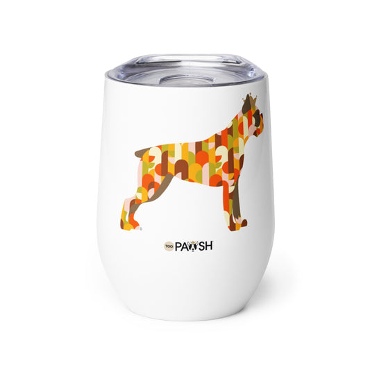 Boxer Wine tumbler