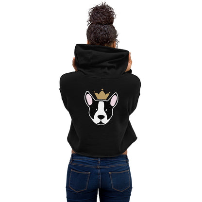 Too Pawsh Women's Crop Hoodie