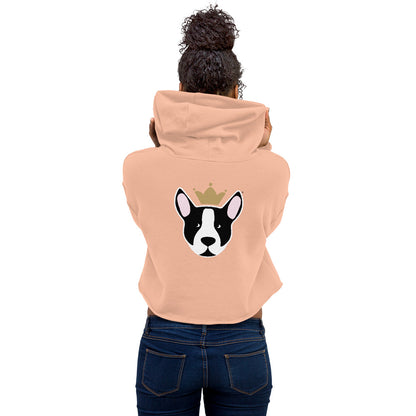 Too Pawsh Women's Crop Hoodie