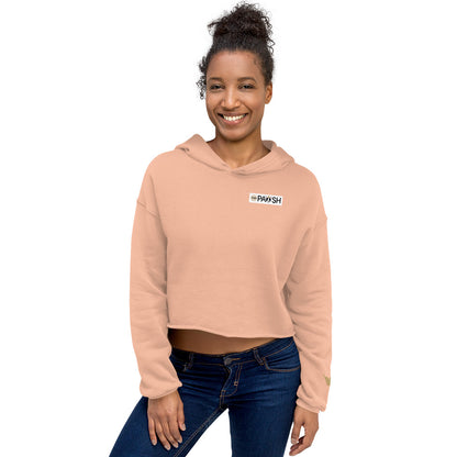 Too Pawsh Women's Crop Hoodie