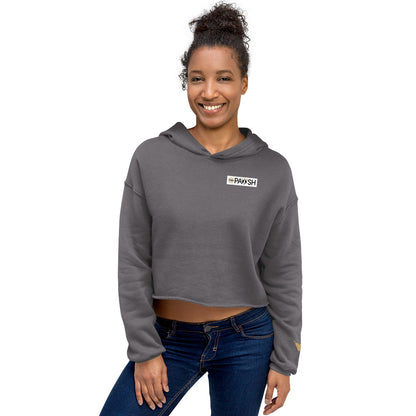 Too Pawsh Women's Crop Hoodie